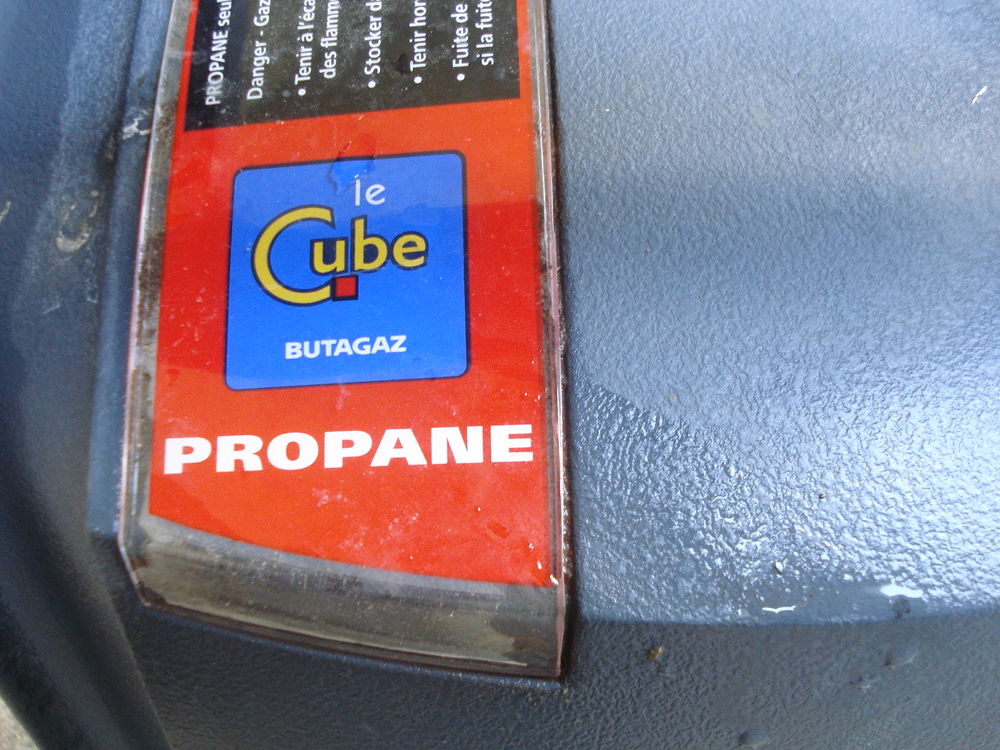 Cube propane vide Bricolage