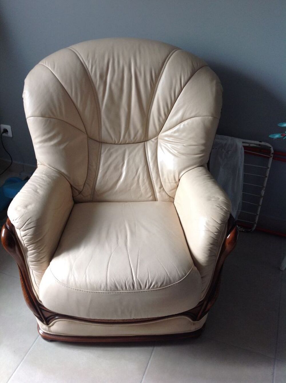 salon en cuir vachette Meubles