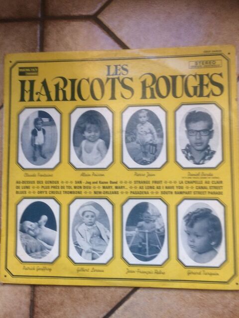 Vinyle 33 tours Haricots rouges  15 Neuves-Maisons (54)