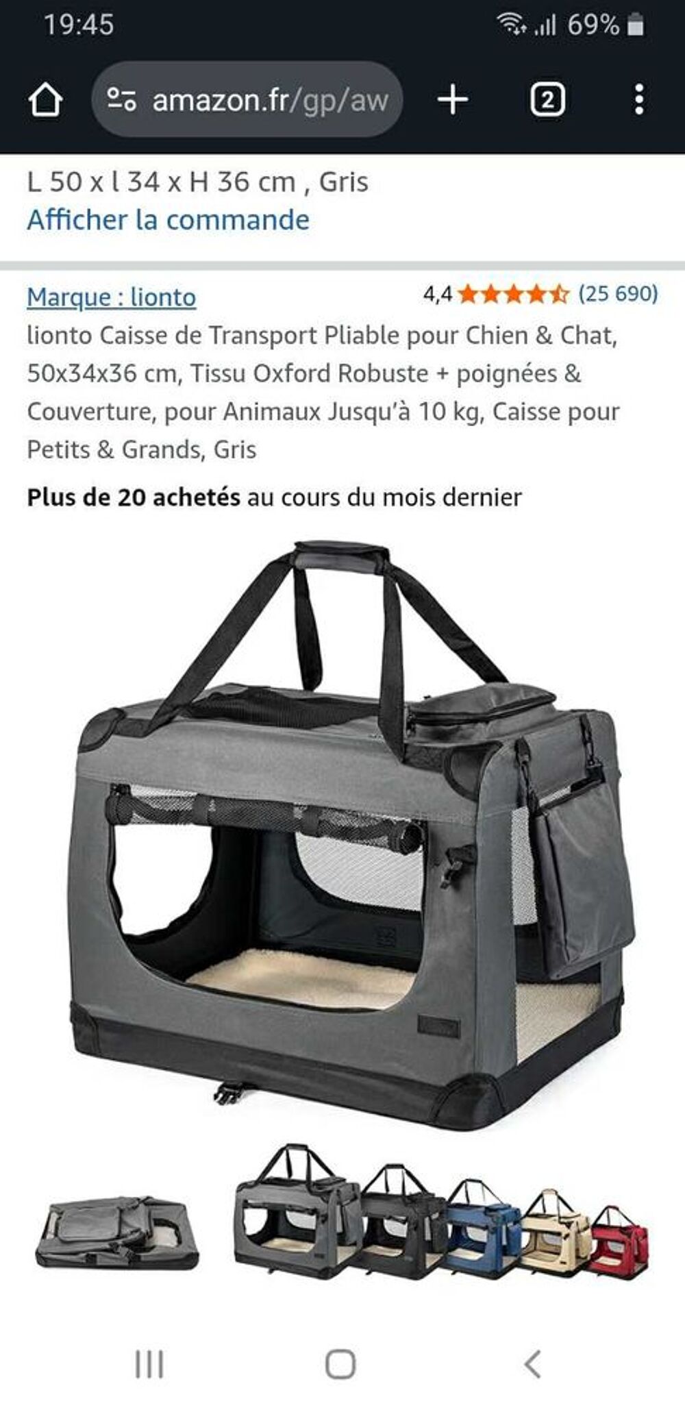 CAISSE DE TRANSPORT PLIABLE POUR CHIEN Bricolage