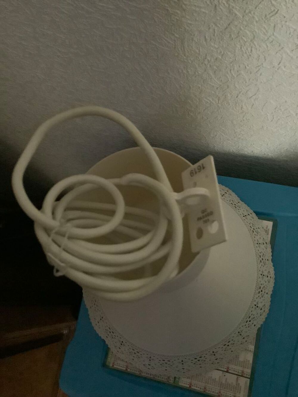 Lampe plafond en m&eacute;tal Décoration