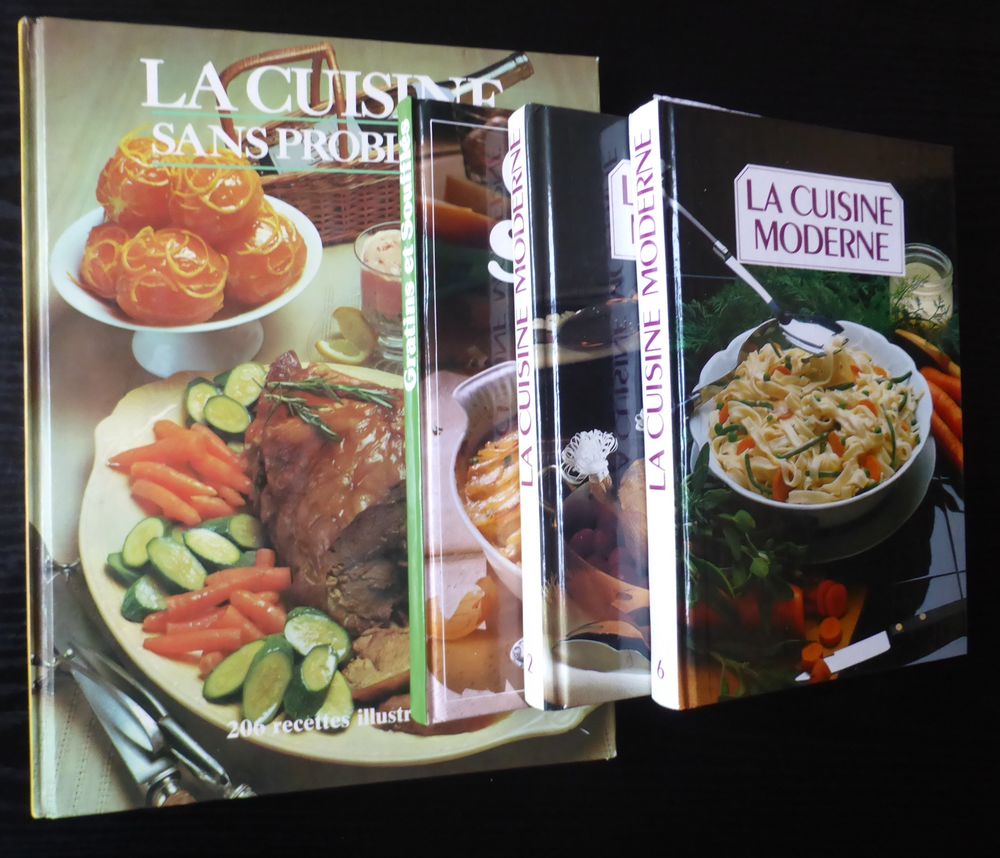 1 lot de 4 livres de cuisine neufs Billetterie