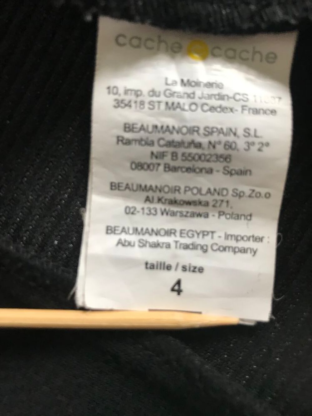 veste Cache Cache cintr&eacute;e Vêtements