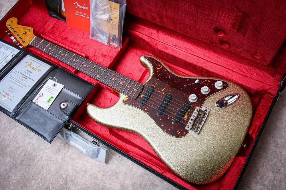 Guitare Fender USA Custom Shop Stratocaster ? R&eacute;&eacute;dition '62 Instruments de musique