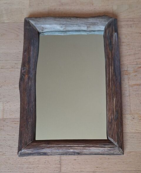 Miroir en bois massif - style rustique 45 Massy (91)