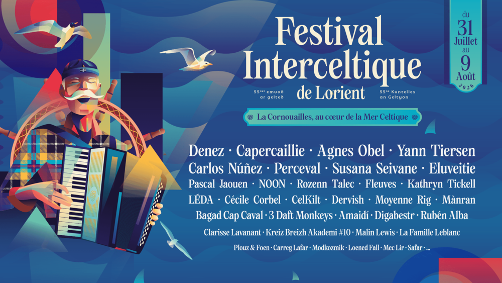 2 billets pour Horizons Celtiques samedi 1er ao&ucirc;t &agrave; Lorient Billetterie