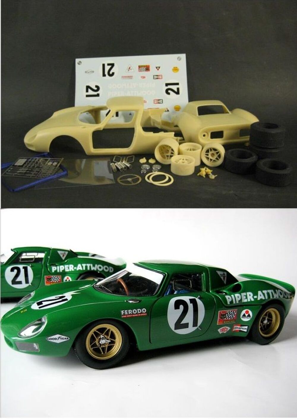 Ferrari 250LM #21 LM68 kit 1/18 Legende 