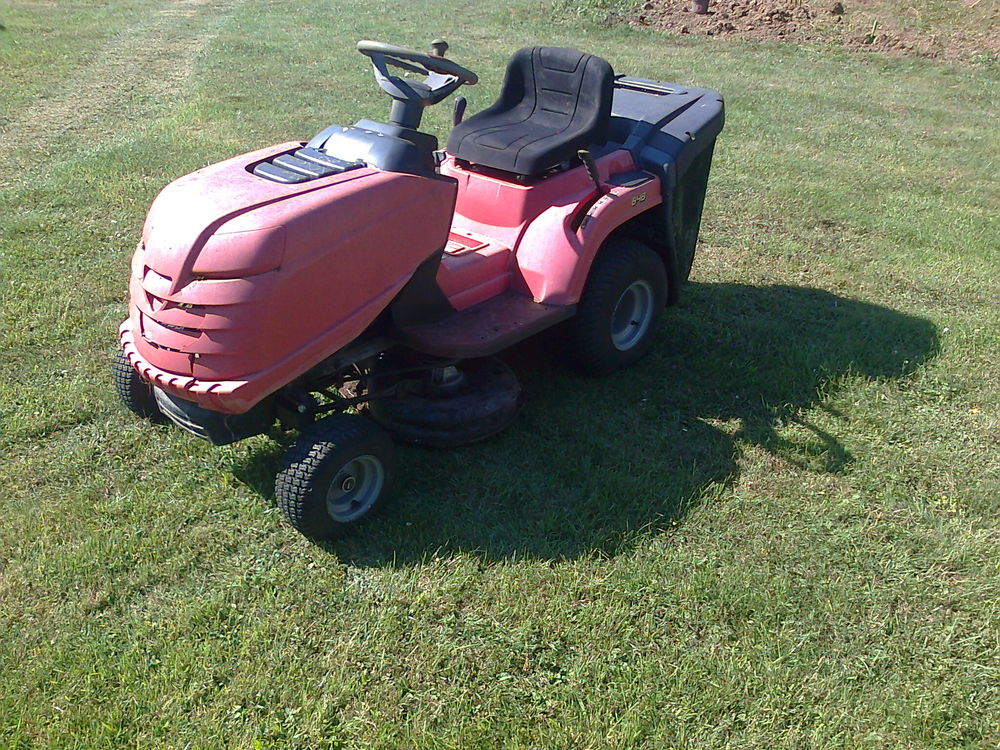 tracteur tondeuse avec bac Jardin
