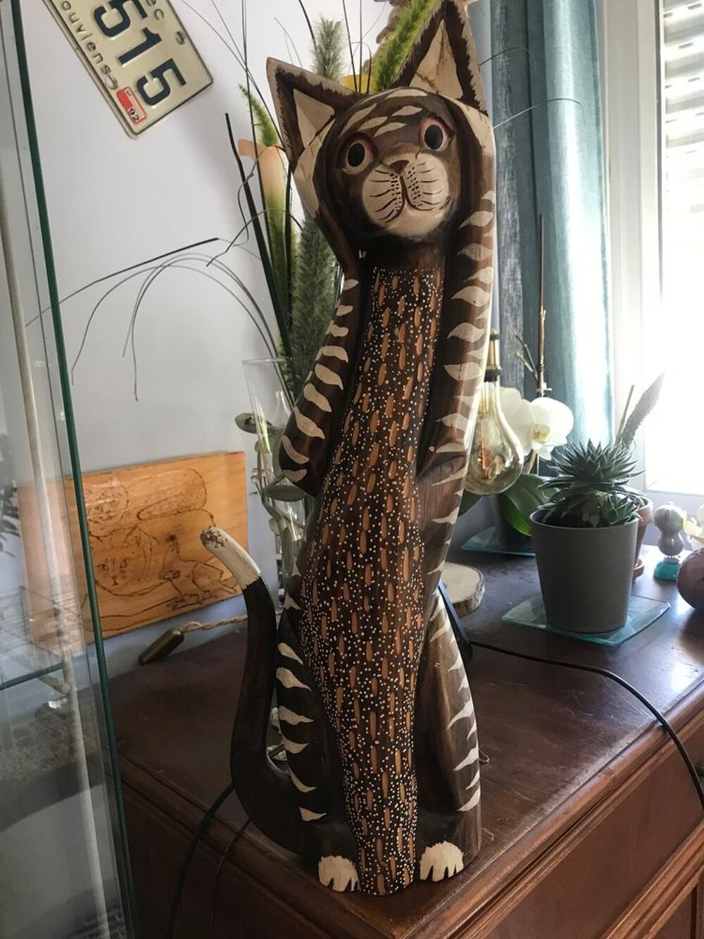 superbes statuettes chats Décoration