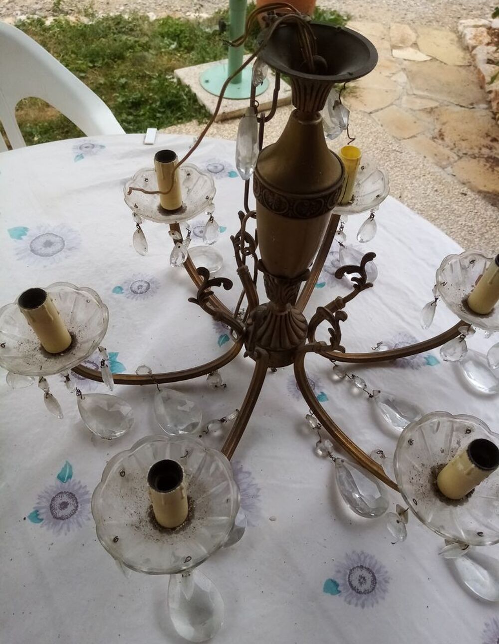 Lustre en bronze Décoration