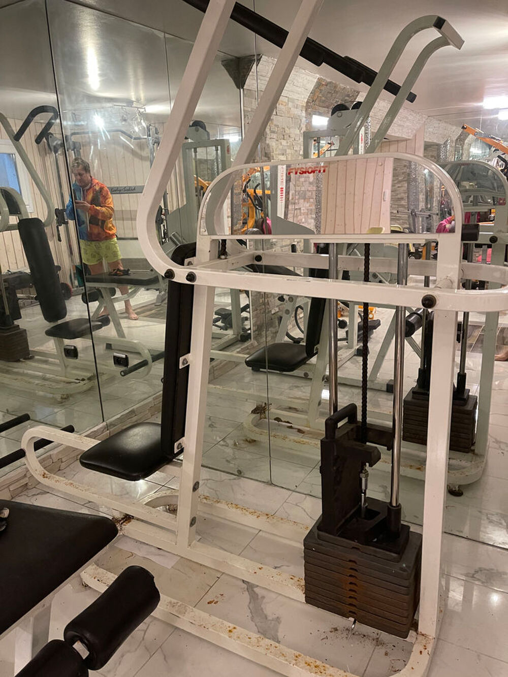 Machine fitness professionnel abdo, pectoraux, dorsaux Sports
