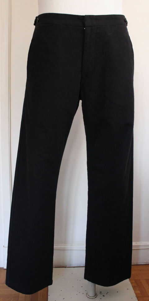 Pantalon flanelle noir matelass COMME DES GARCONS T.S 100 Issy-les-Moulineaux (92)