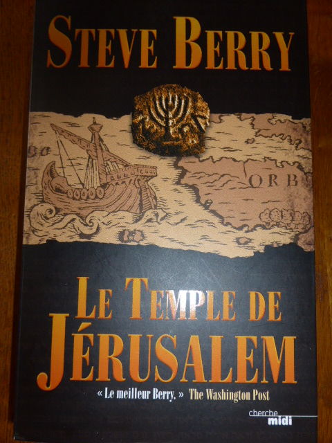 Le temple de Jérusalem Steve Berry  5 Rueil-Malmaison (92)