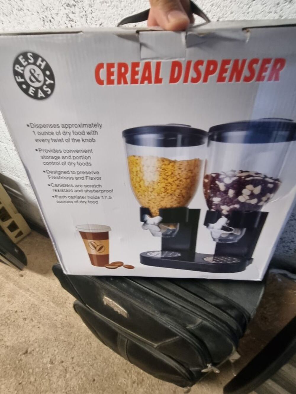 distributeur de c&eacute;r&eacute;ales Electroménager