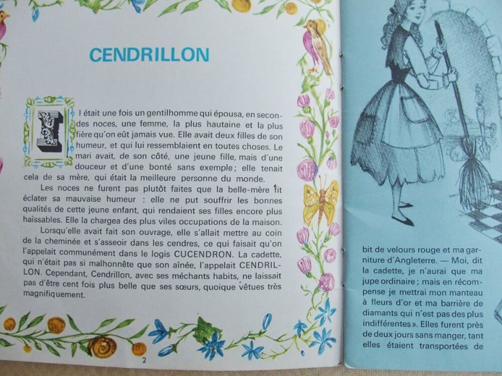 Livre disque vinyl CENDRILLON CD et vinyles