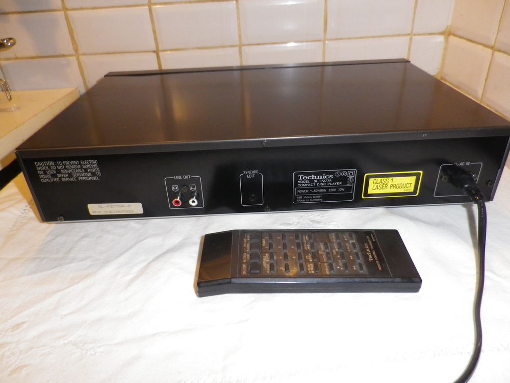 Lecteur CD Technics SL-P277A Audio et hifi