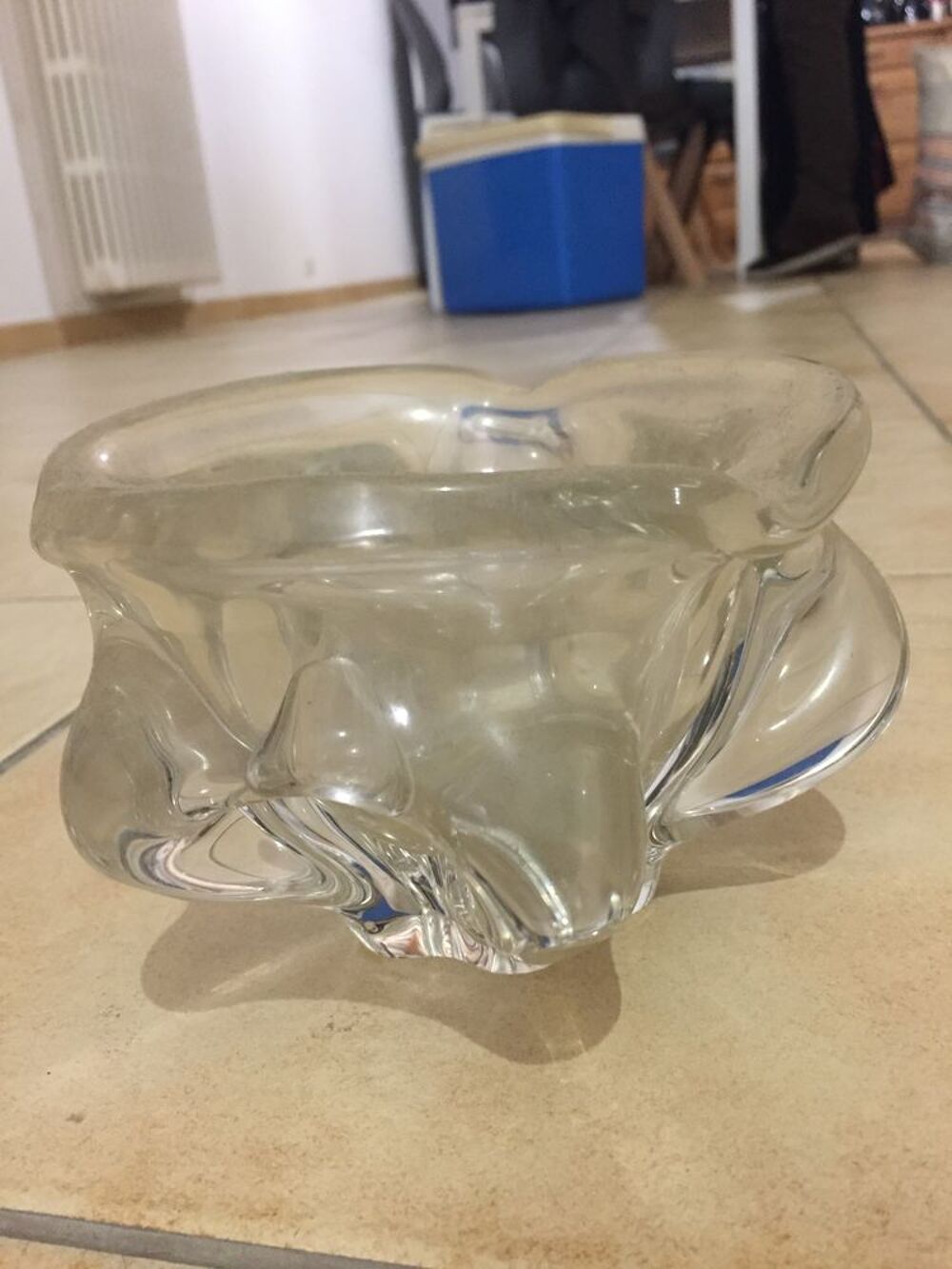 Petite coupe en cristal massif Décoration
