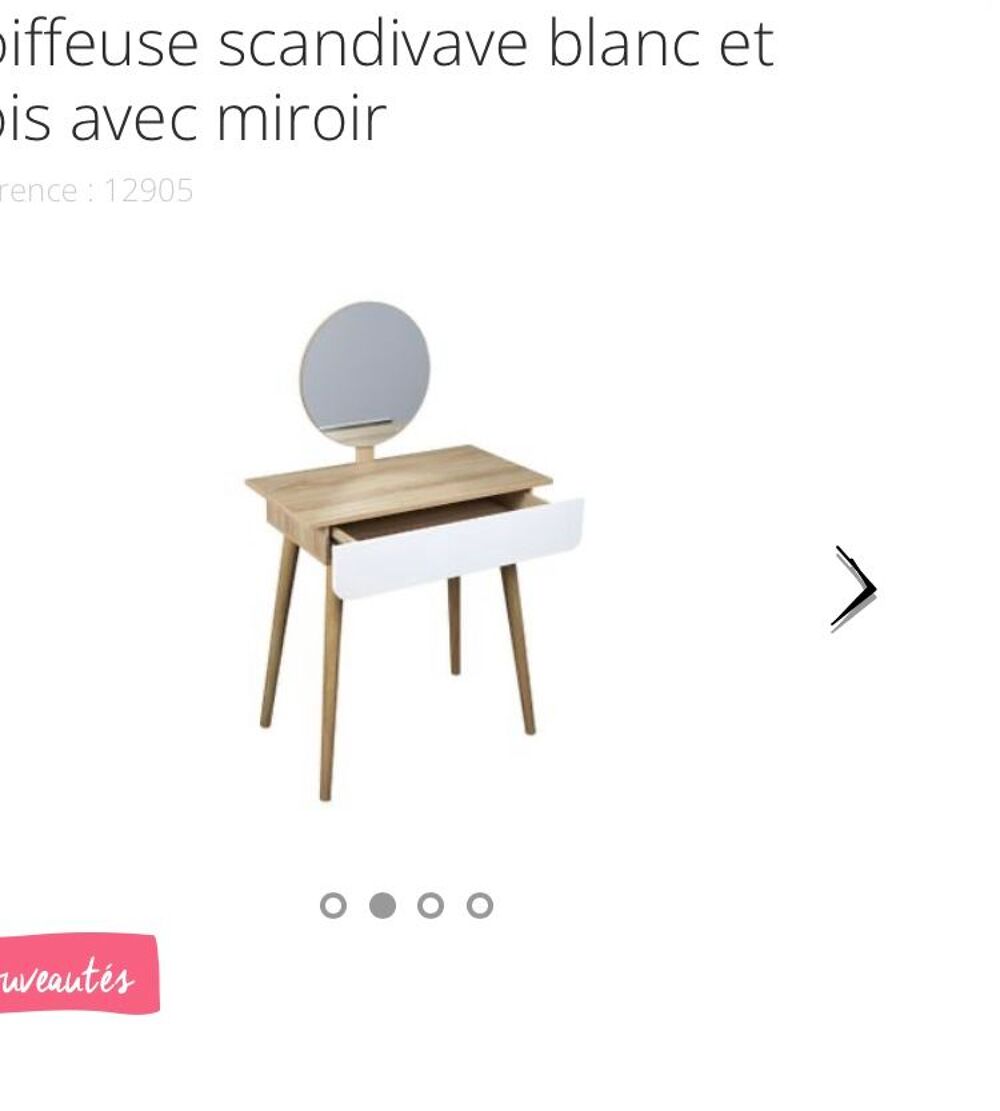 Coiffeuse avec miroir Meubles