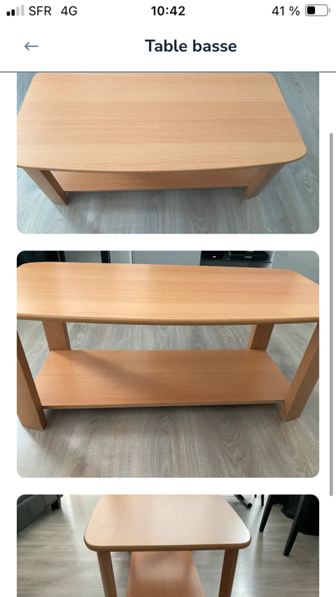 Table basse 15 Crteil (94)
