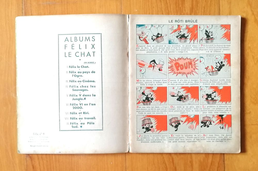 EO F&eacute;lix le chat : F&eacute;lix au p&ocirc;le sud - Pat Sullivan - 1935 Livres et BD