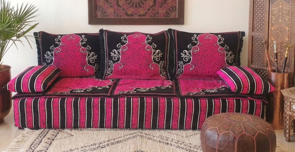 House de saddari salon marocain Décoration