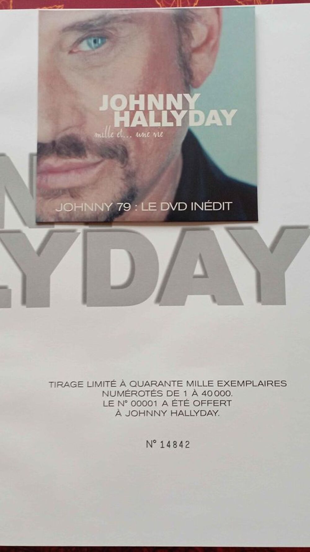 Livre en coffret JOHNNY HALLYDAY Livres et BD