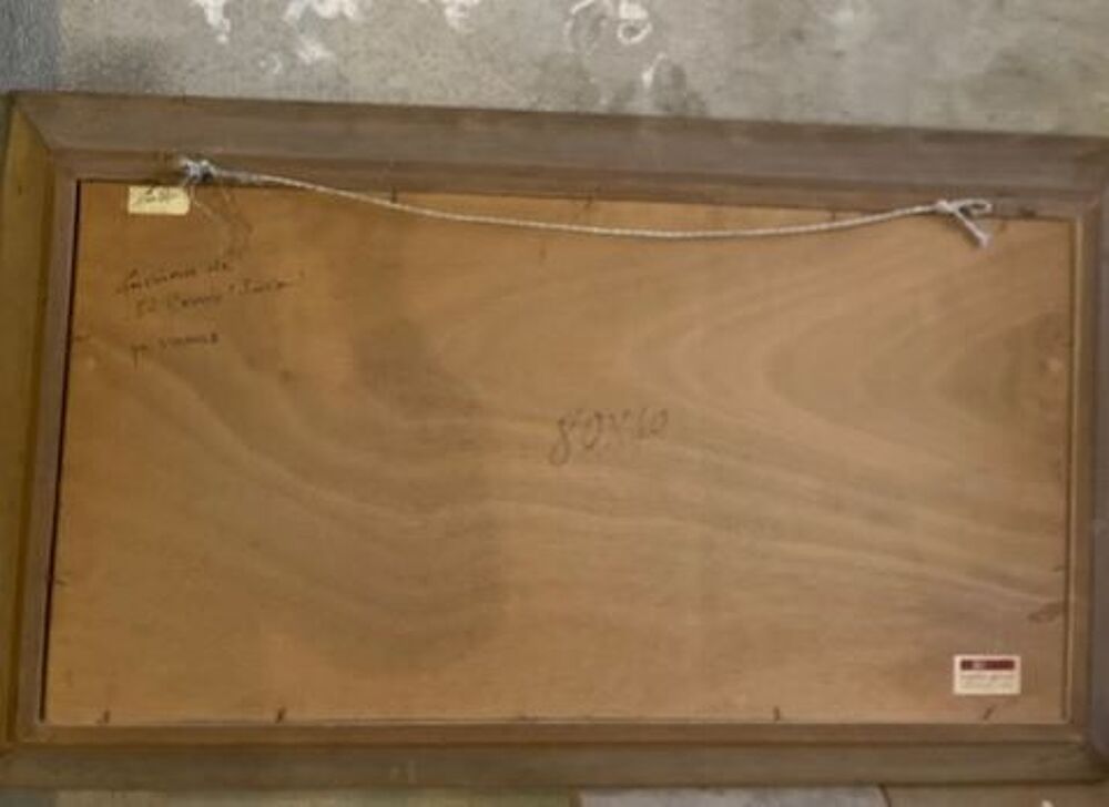 TABLEAU HUILE SUR TOILE Décoration