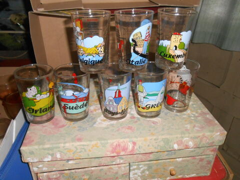 lot de 8 verres (163) 3 Vendôme (41)