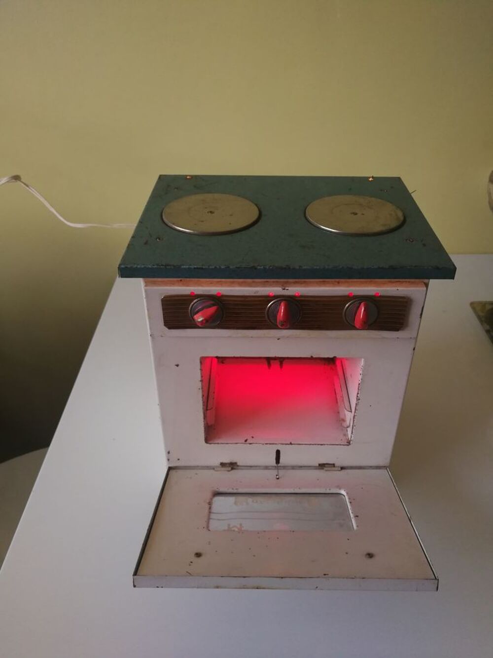 Gazini&egrave;re &eacute;lectrique 220v vintage pour enfant Jeux / jouets