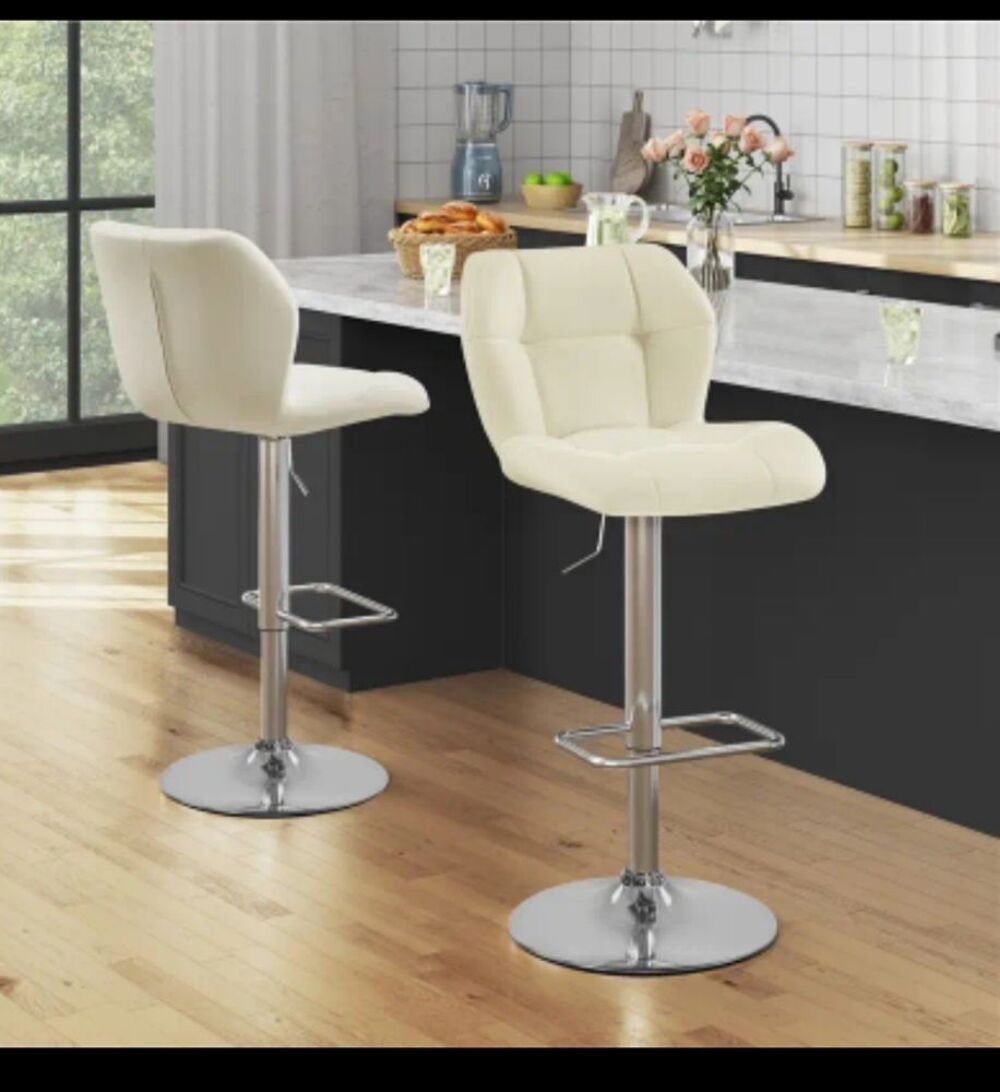 chaise de bar beige Cuisine