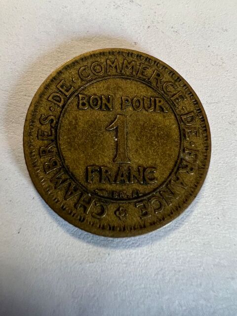Bon pour 1 Franc Morlon 1923. 8 Pierrelaye (95)