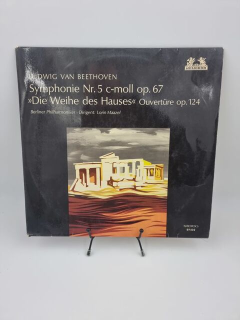 Vinyle 33 tours Ludwig Van Beethoven : Symphonie Nr. 5 5 Vulbens (74)