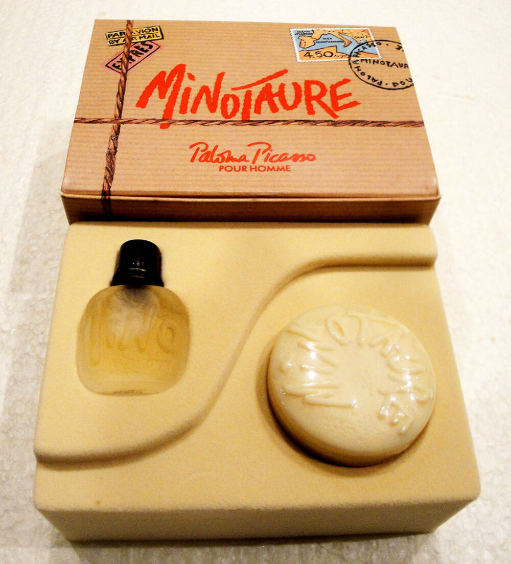 Coffret miniature parfum Minotaure de Picasso, Collector ! 