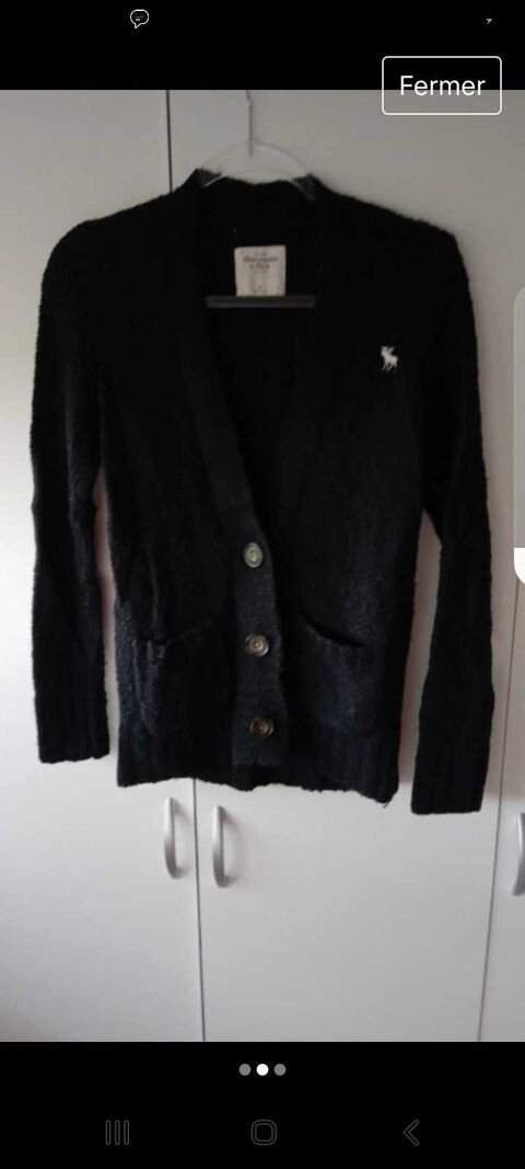 gilet noir T1 femme Albercrombie&fitch taille xs noir 10 Estaires (59)