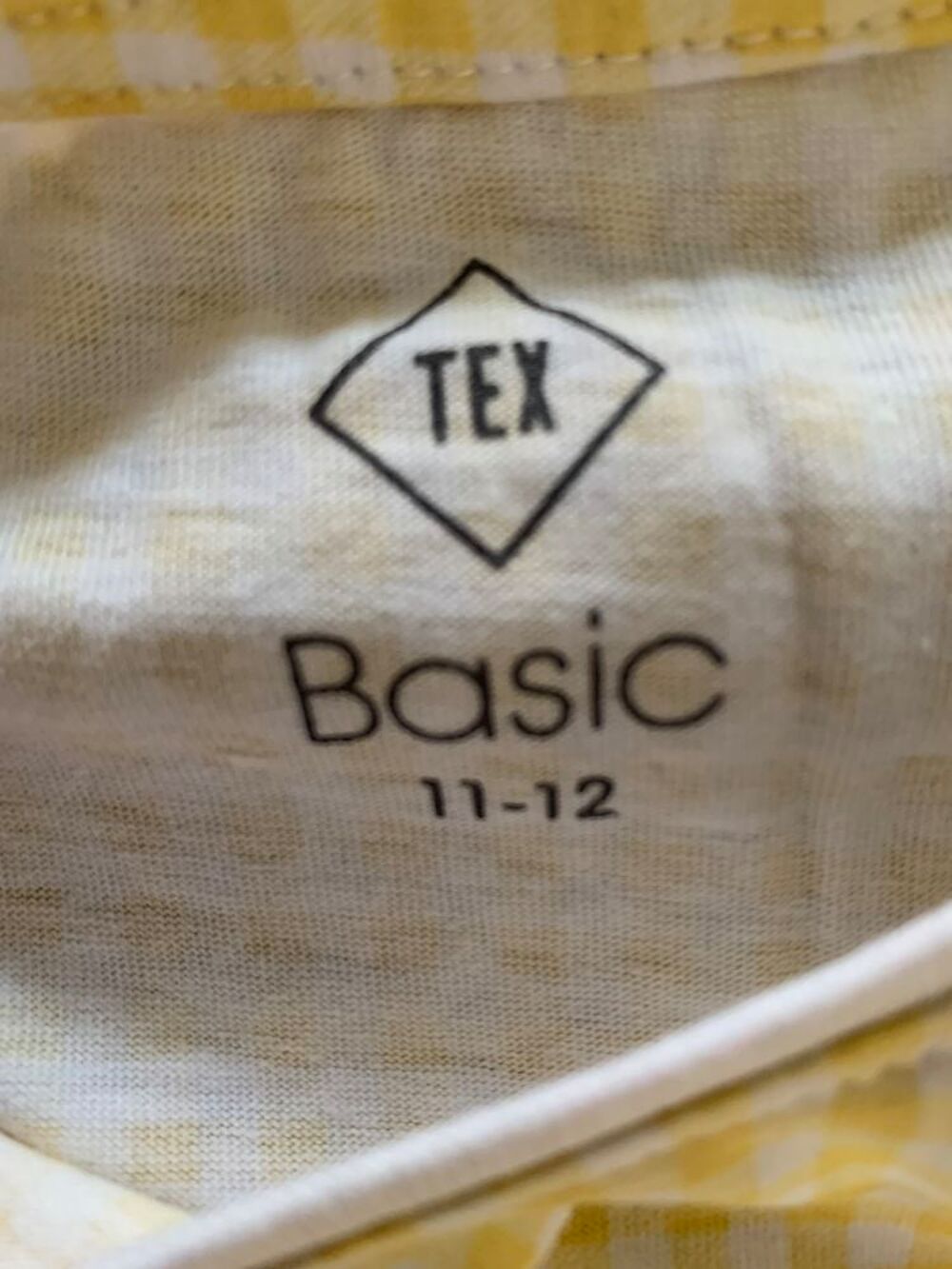 Tee shirt enfant fille " Tex basic " Vêtements enfants