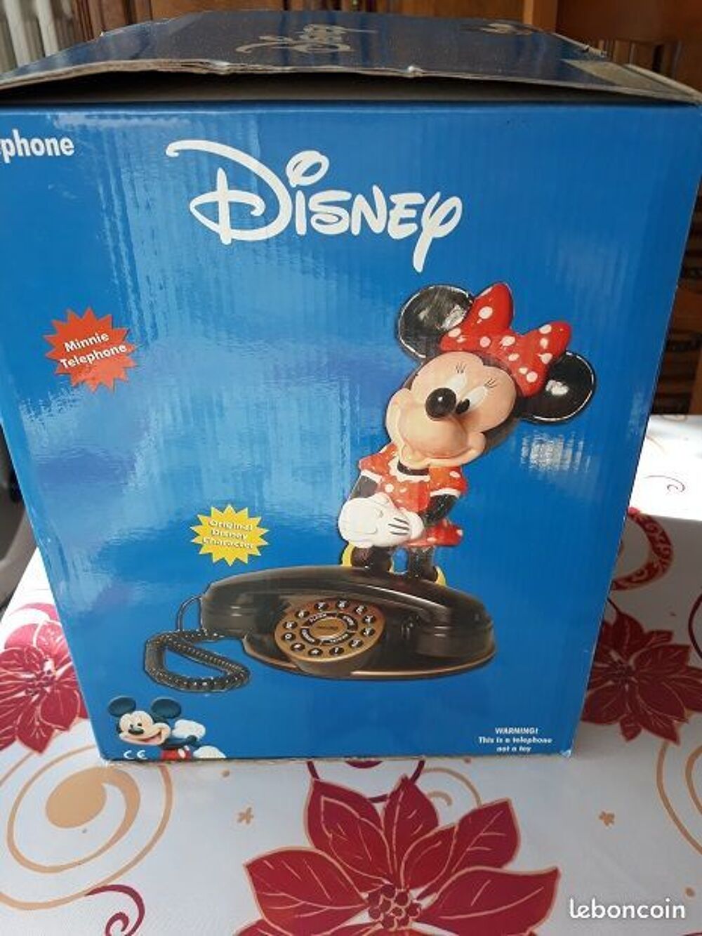Telephone Minnie SUPERPHONE Hollande disney Vintage 90' mode 