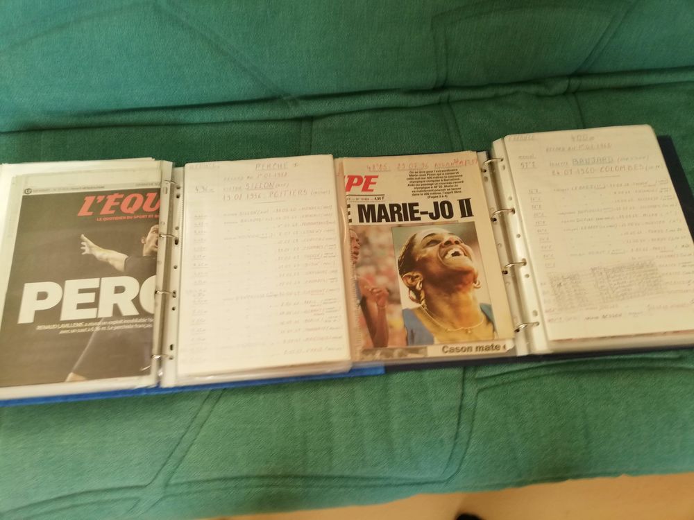 RECORDS DE PLUS DE 60 ANS D'ATHLETISME Livres et BD