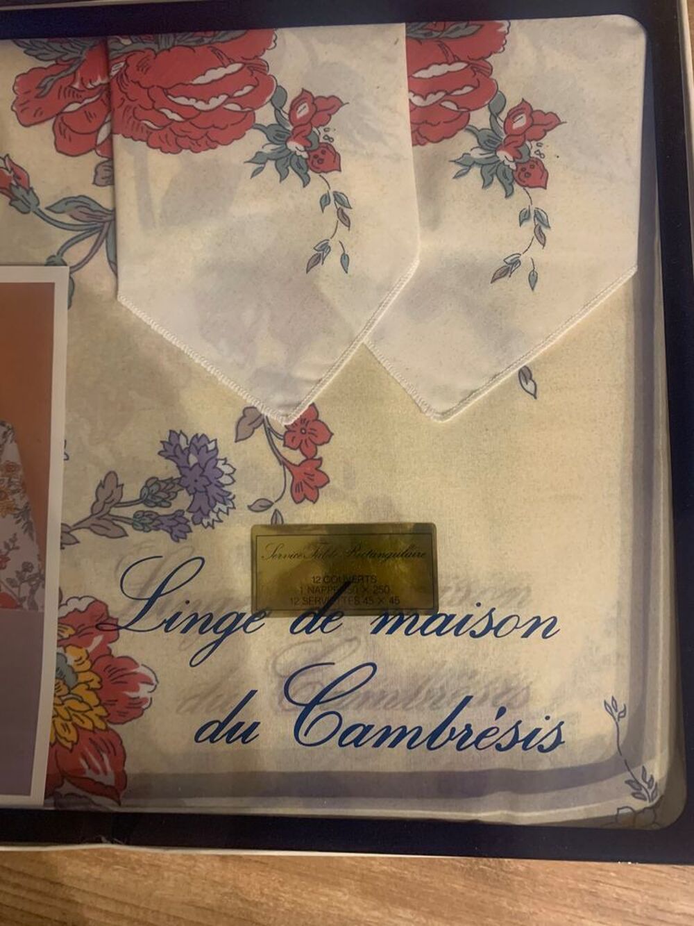 Linge de maison du Cambr&eacute;sis " Ramatuelle " Décoration