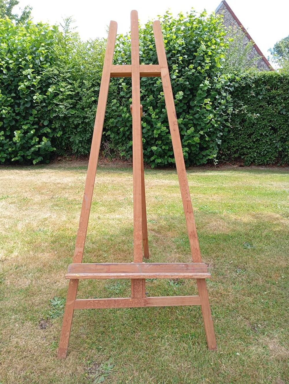 Chevalet professionnel en h&ecirc;tre occasion Décoration