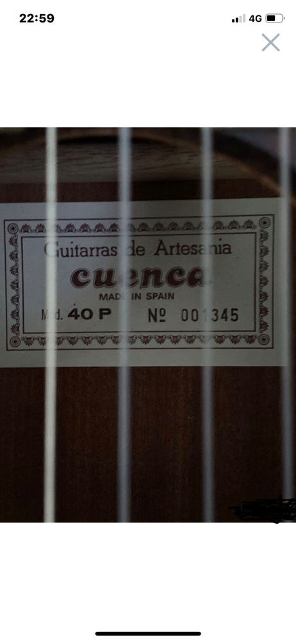 guitare flamenca de 1983 Cuenca en tr&egrave;s bon &eacute;tat et tr&egrave;s tr&egrave;s bon son num&eacute;rot&eacute; Instruments de musique