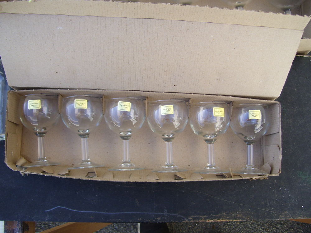 12 Verres &agrave; Pied Marque Luminarc A Prendre sur place
Stemgla Electroménager
