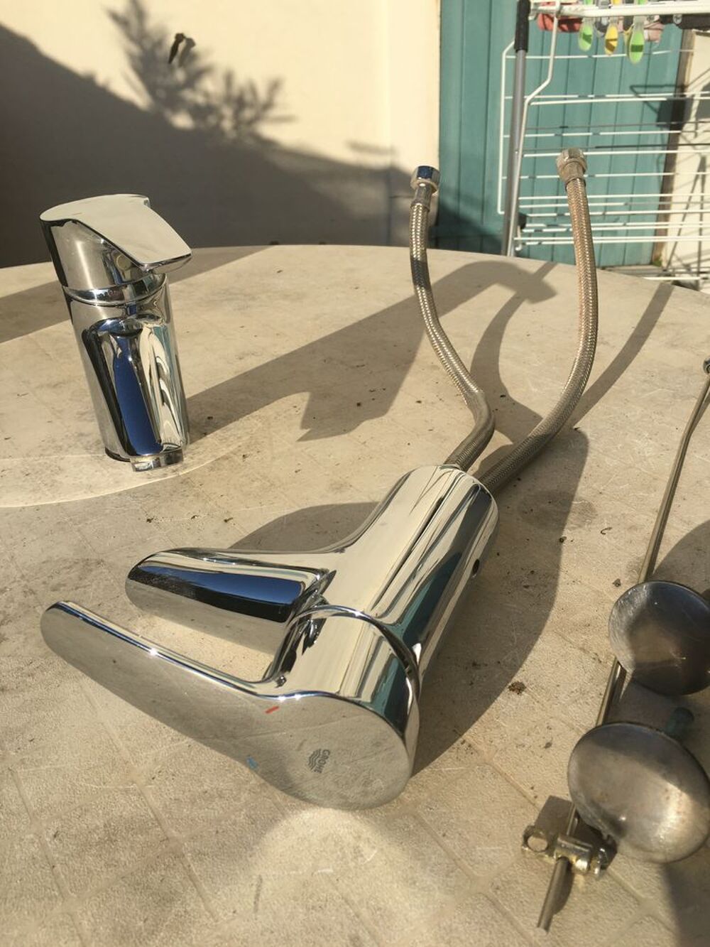 2 robinetterie compl&egrave;tes de marque GROHE avec bondes Bricolage