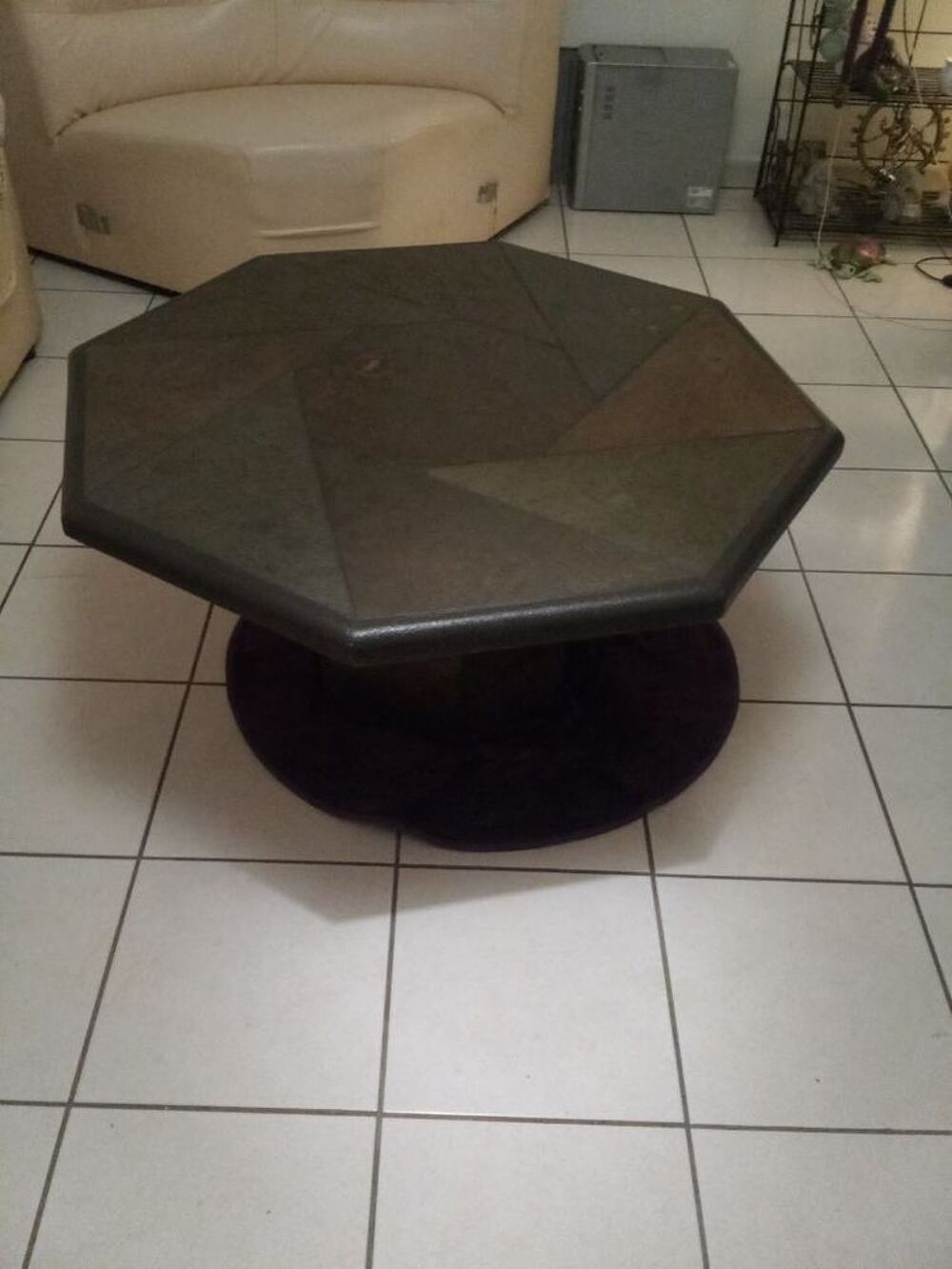 , table basse octogonale Meubles