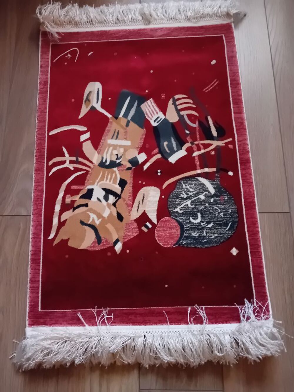 carpette motif kandinski Décoration