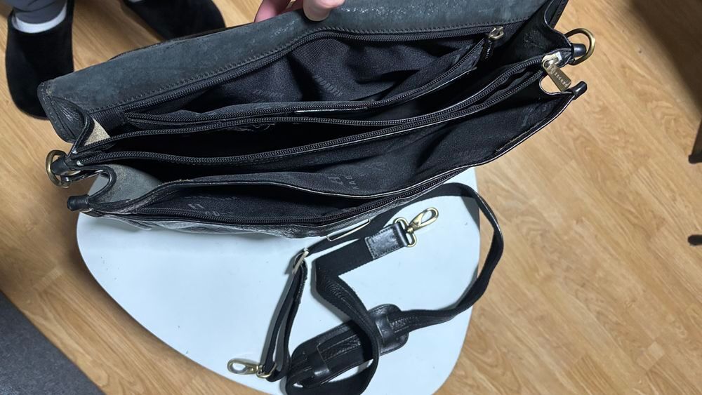 Cartable cuir v&eacute;ritable Maroquinerie