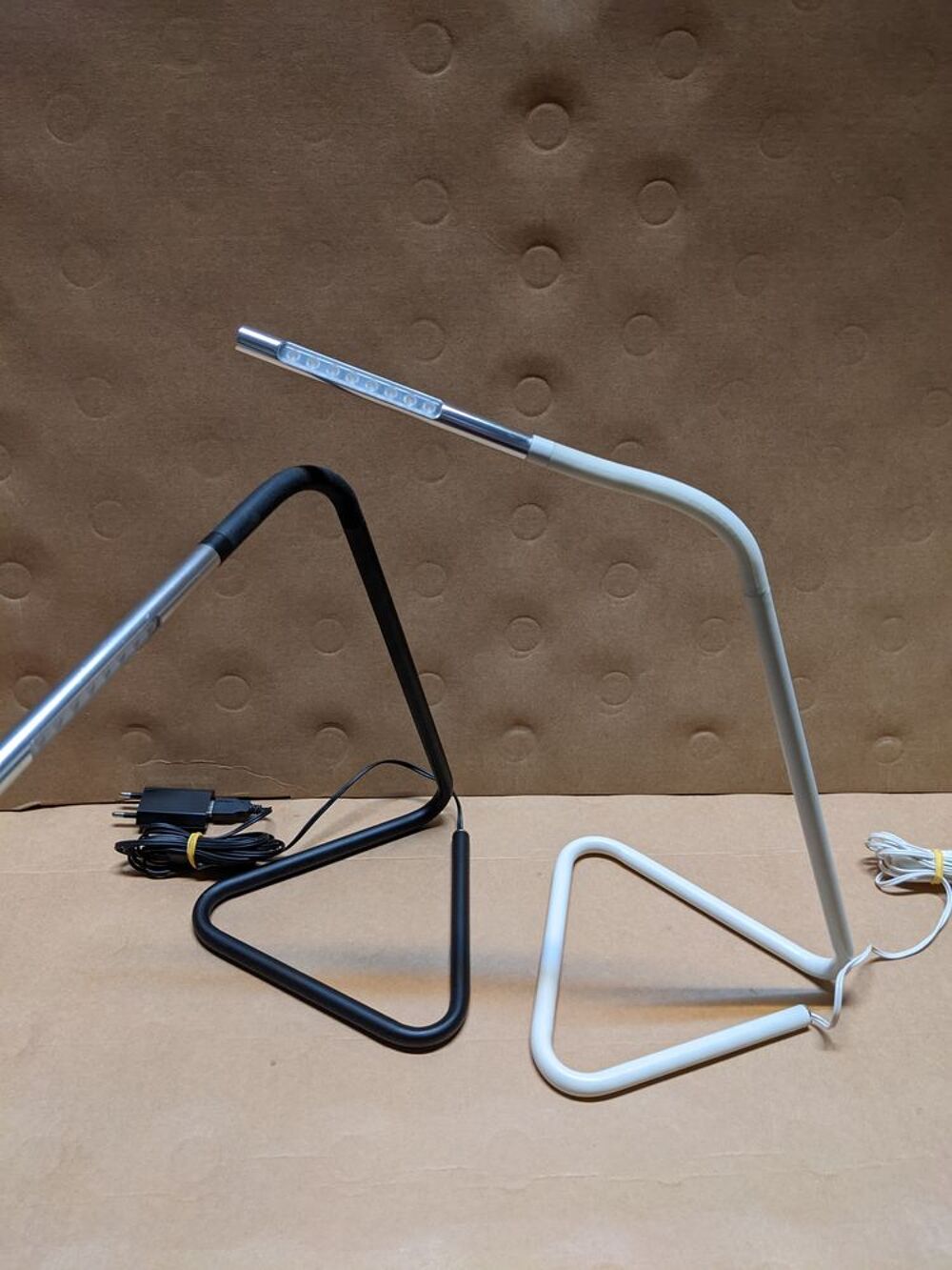 paire de 2 lampes chevet ou autre one line led yin et yang l Décoration
