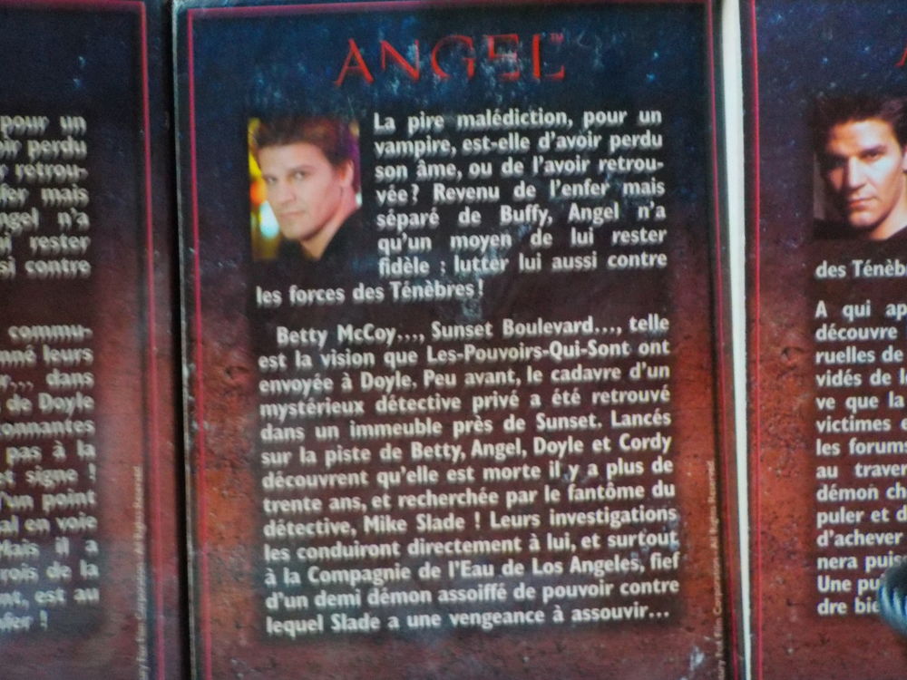 ANGEL N&deg;1 3 5 6 7 Ed. Fleuve Noir Livres et BD