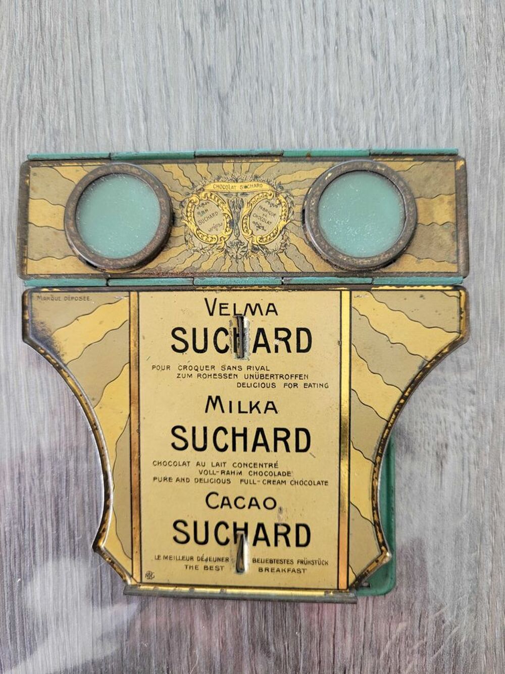 St&eacute;r&eacute;oscope en t&ocirc;le Suchard 