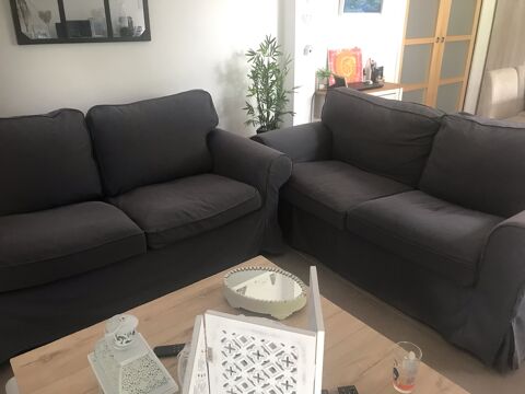 Canapé Ikea EKTORP gris foncé 229 Plonéis (29)