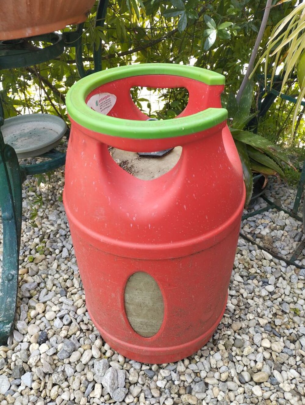 Bouteille de gaz vide Calipso Bricolage